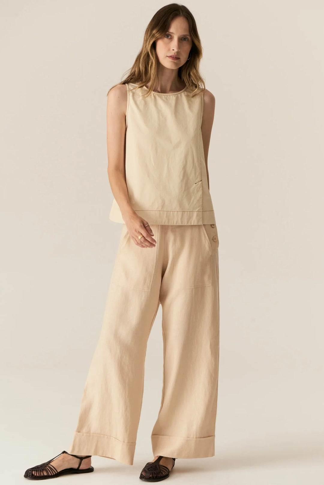 Pol Clothing Saga Pant Butter