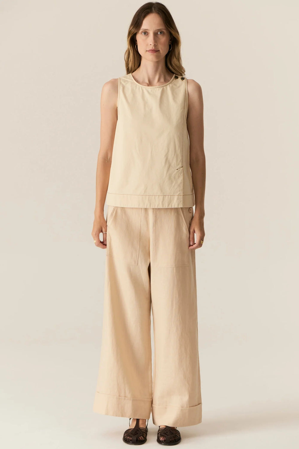 Pol Clothing Saga Pant Butter