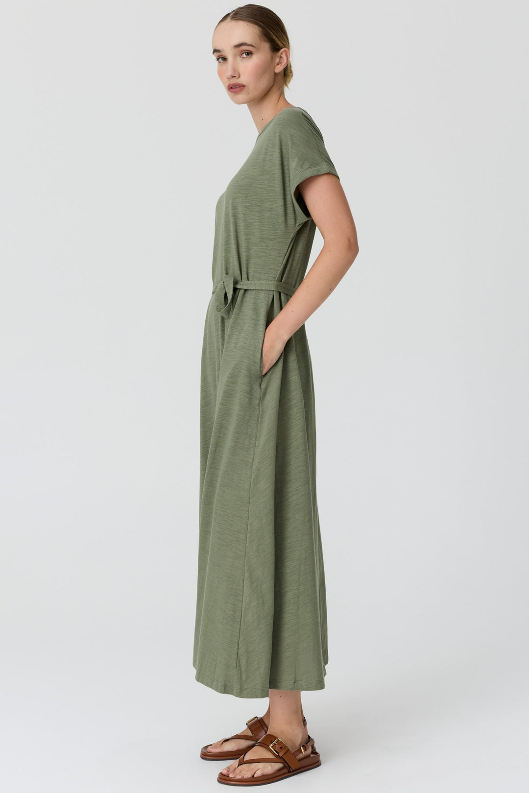 Mast Tee Dress - Fern