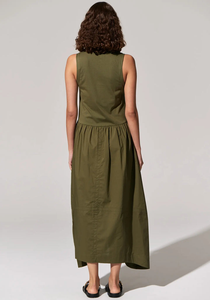 Toya Tank Dress - Khaki