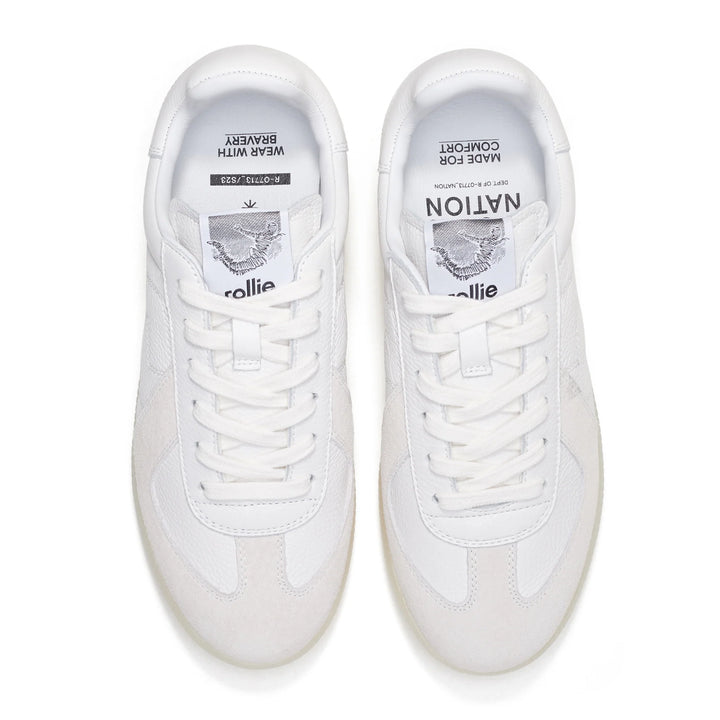 Rollie Pace - All White/Clear