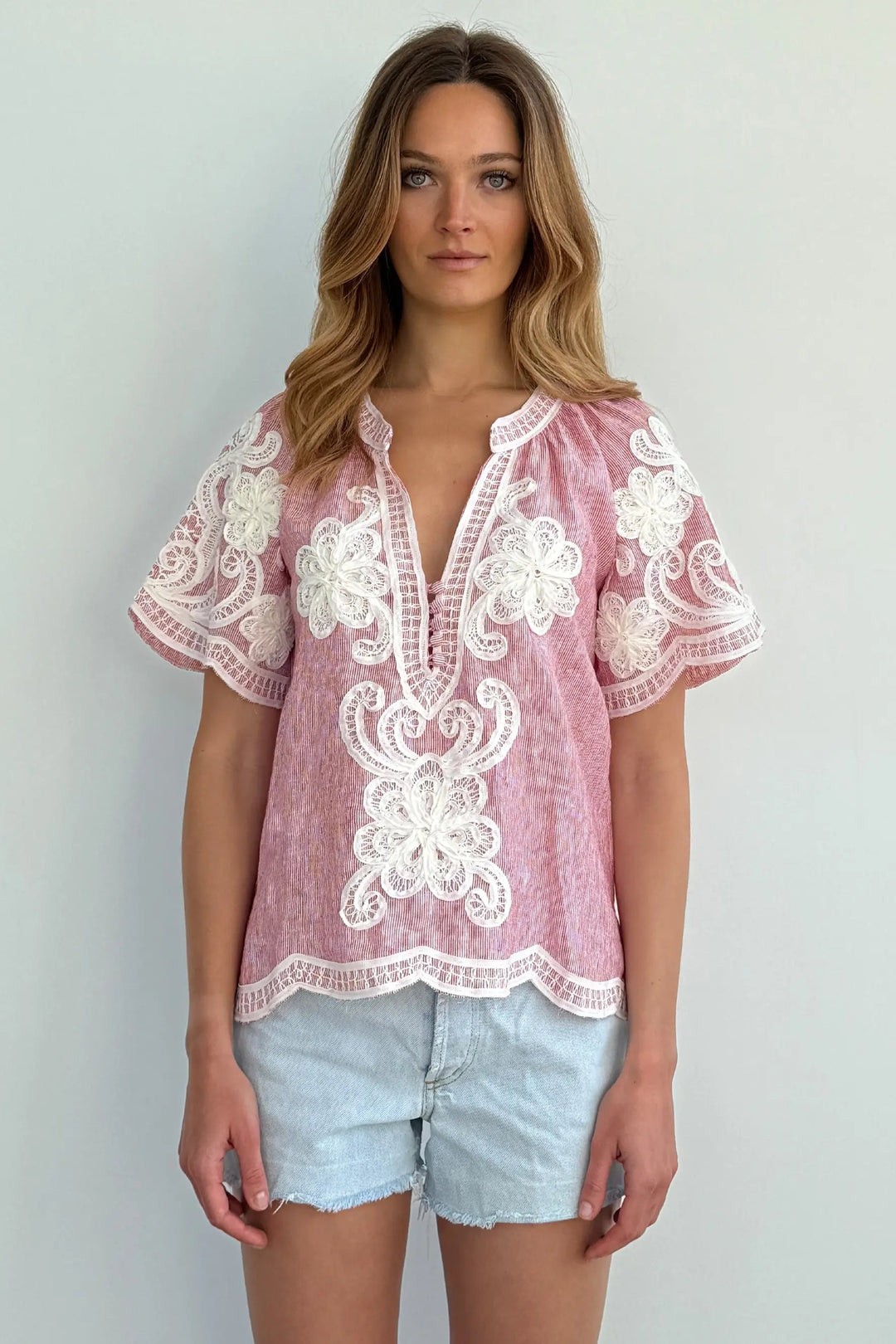 Azalea Top - Red