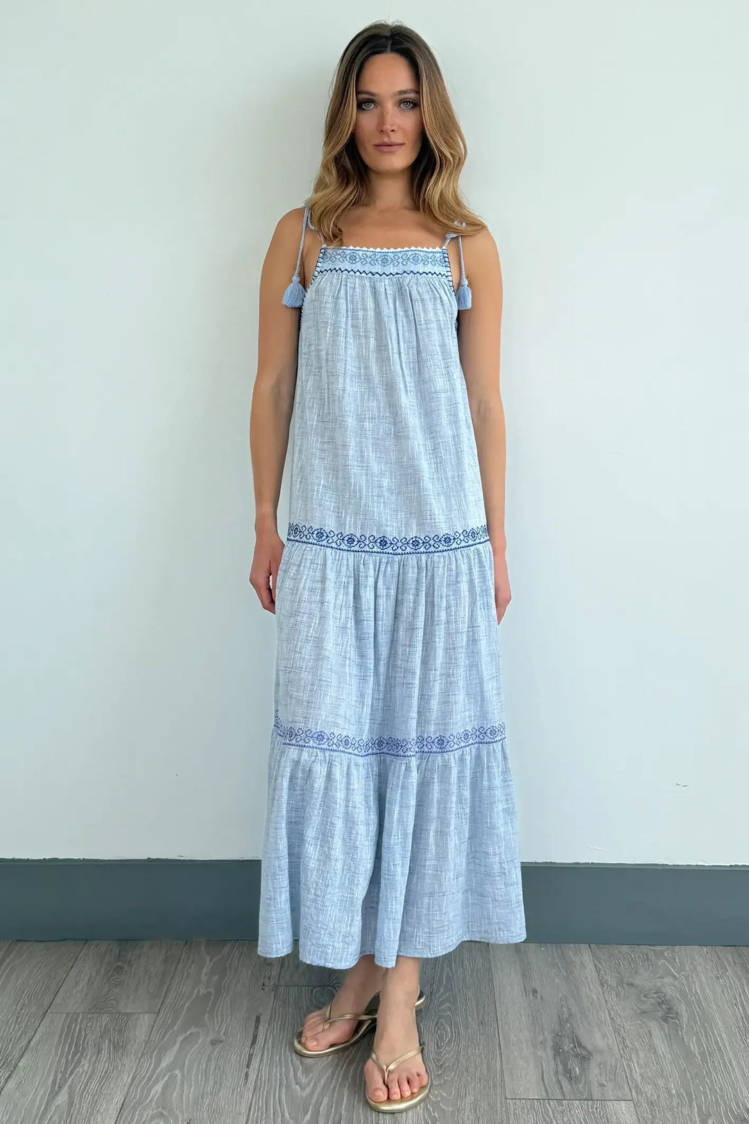 Maple Dress - Blue
