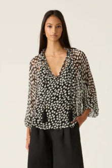 Ava Spots Blouse