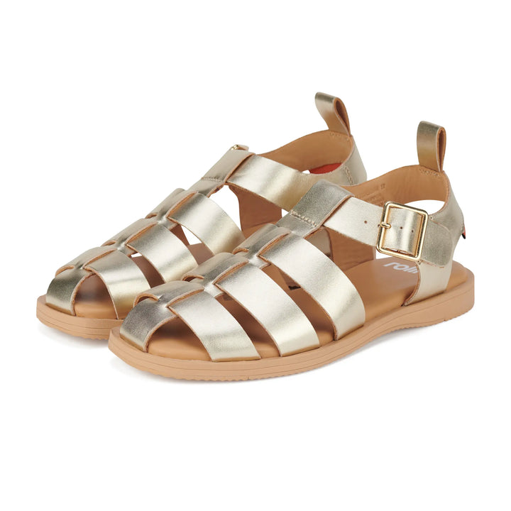 Fisherman Sandal - Gold