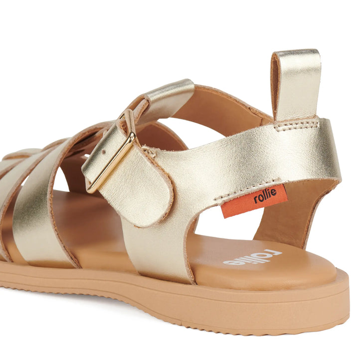 Fisherman Sandal - Gold