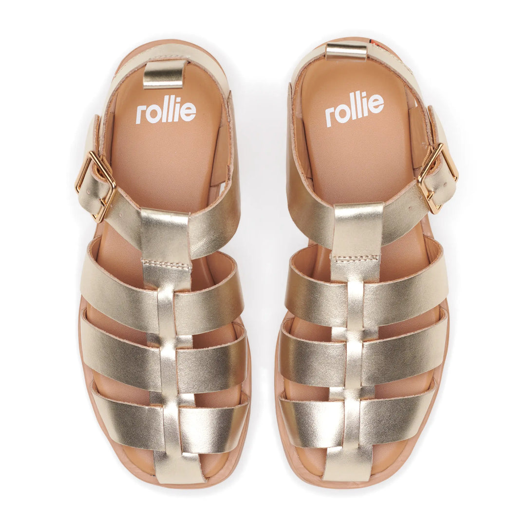 Fisherman Sandal - Gold