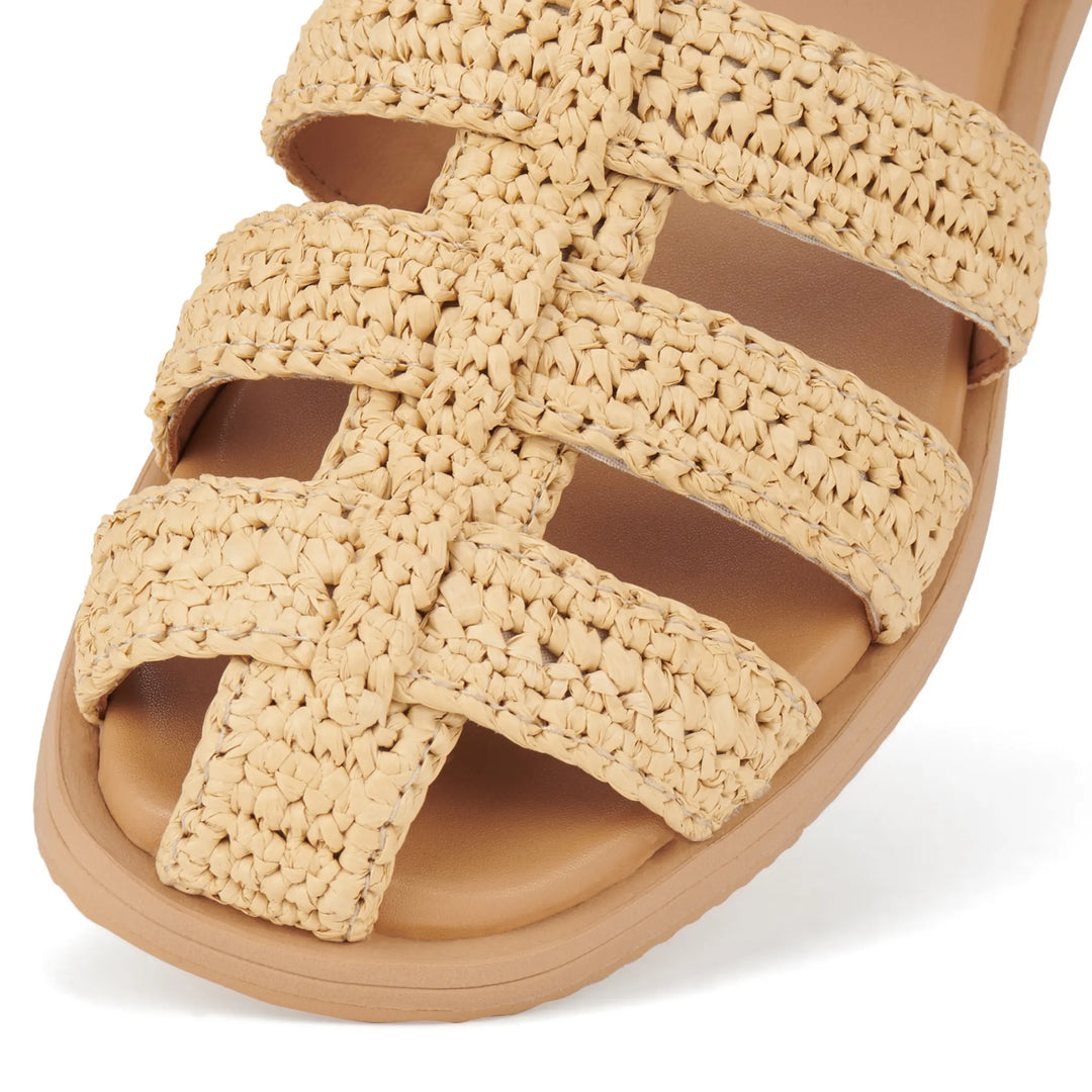Fisherman Sandal - Weave Tan