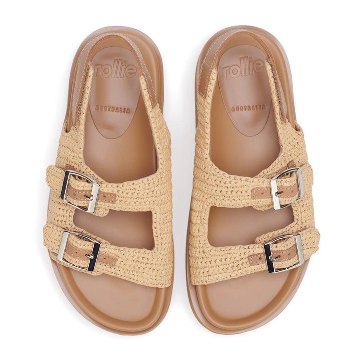 Ace Sandal Weave All Tan