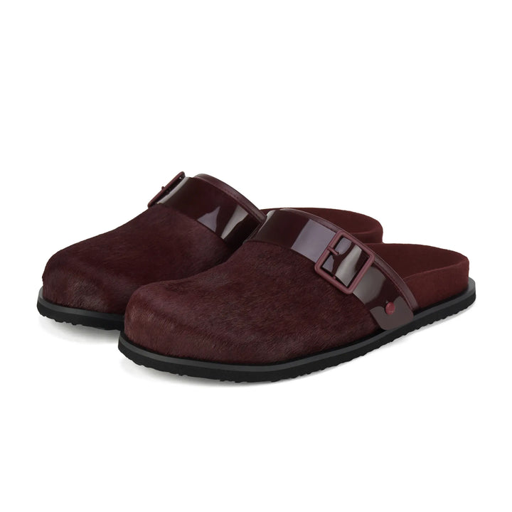 Mills Mule - Dark Cherry