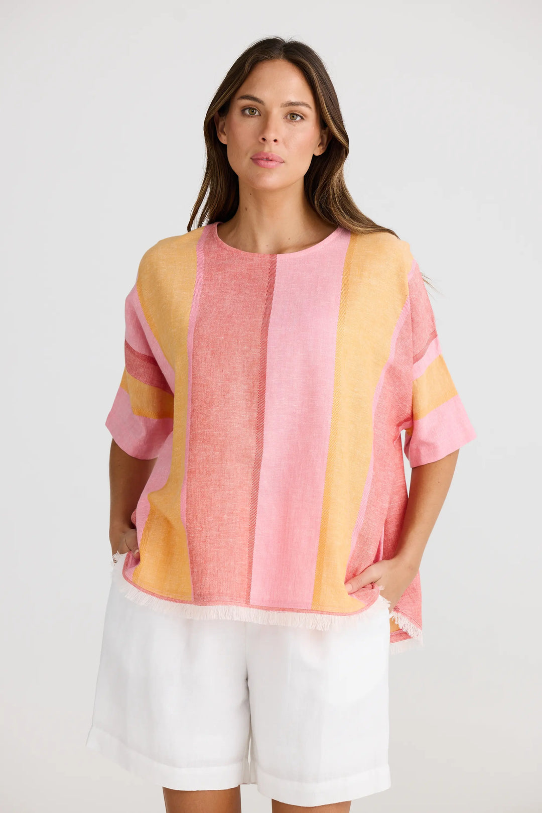 Scout Top - Lisbon Stripe