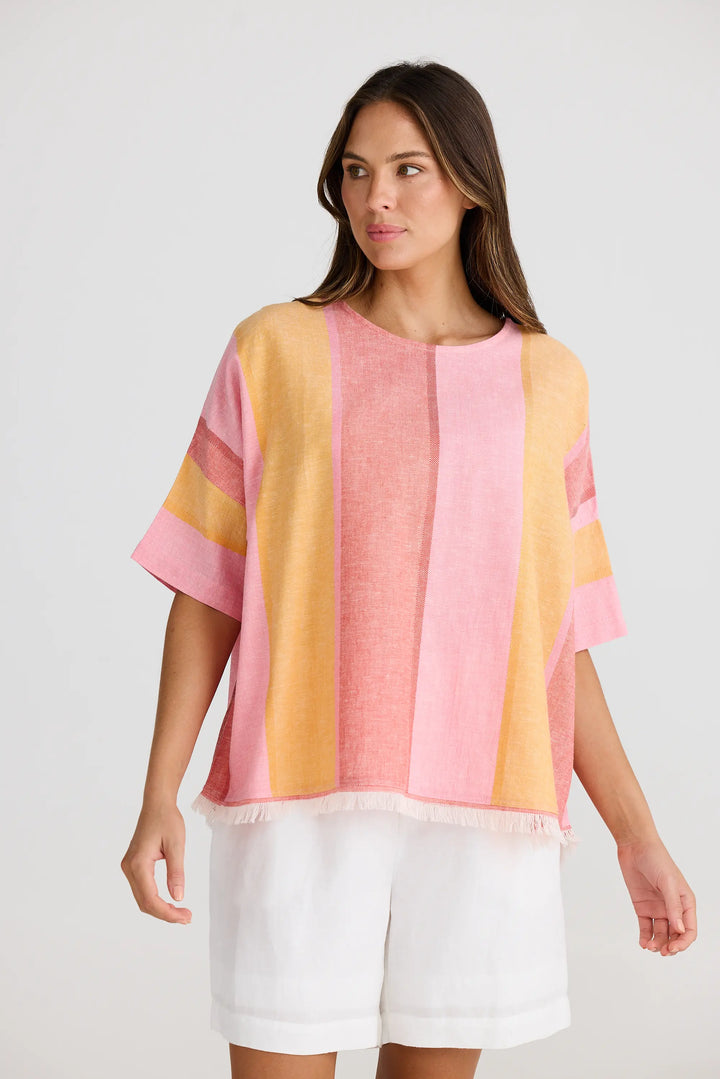 Scout Top - Lisbon Stripe