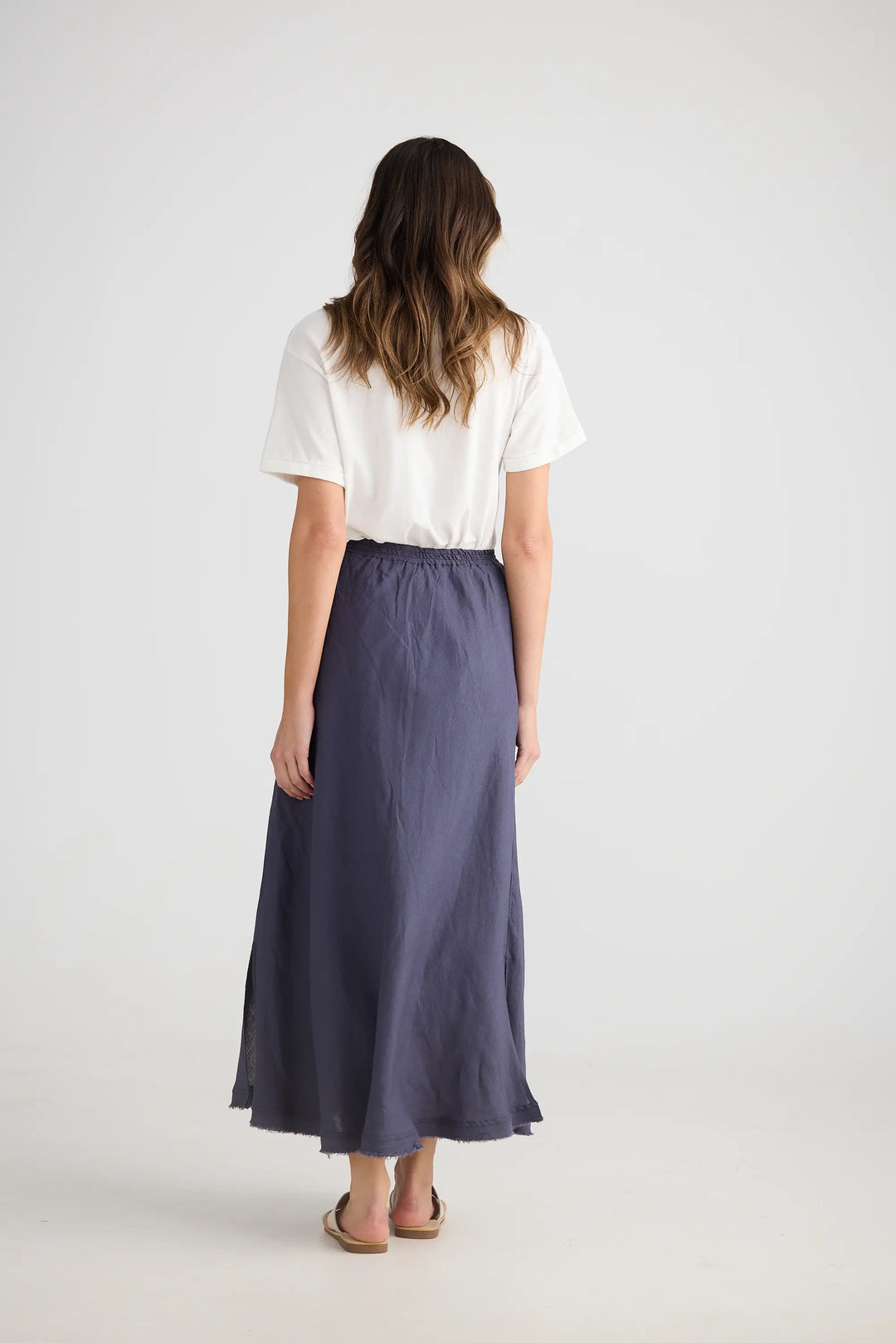 Sicily Skirt - Indigo Ash