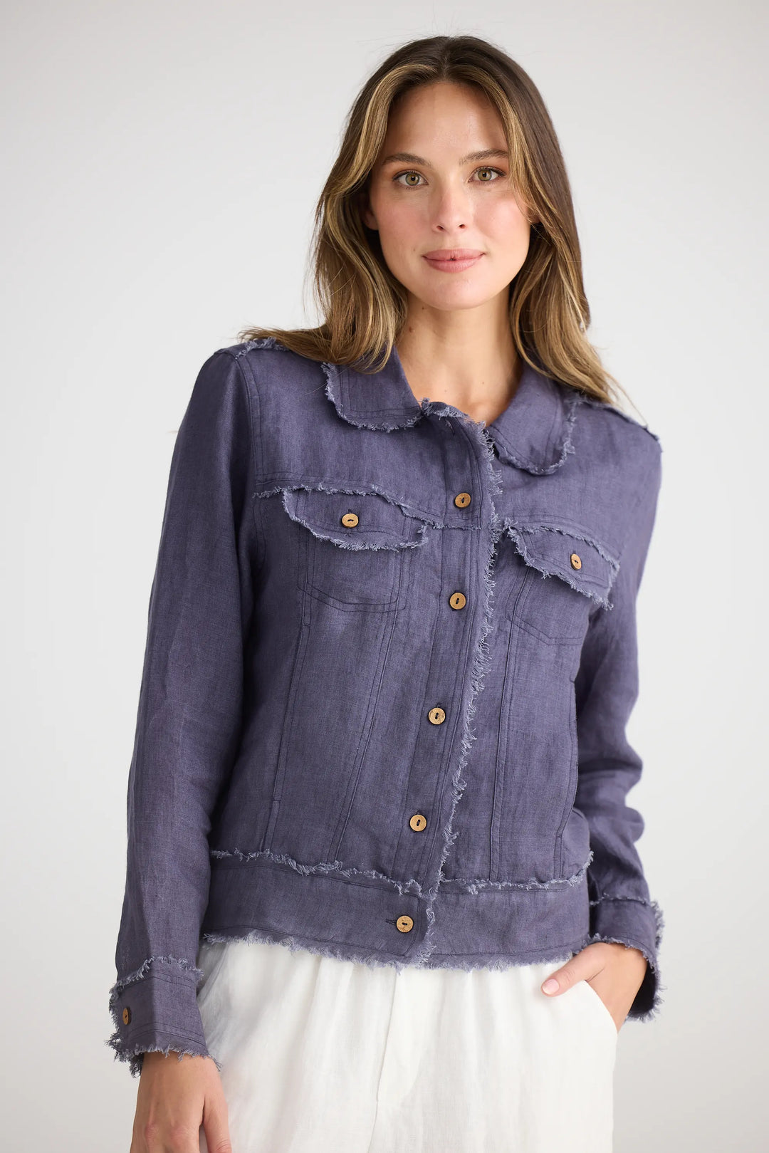 Monza Jacket - Indigo Ash