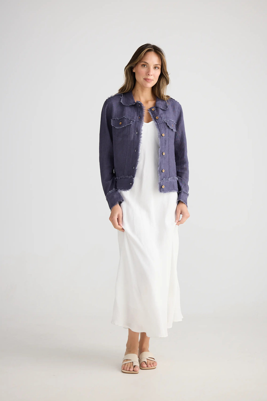 Monza Jacket - Indigo Ash