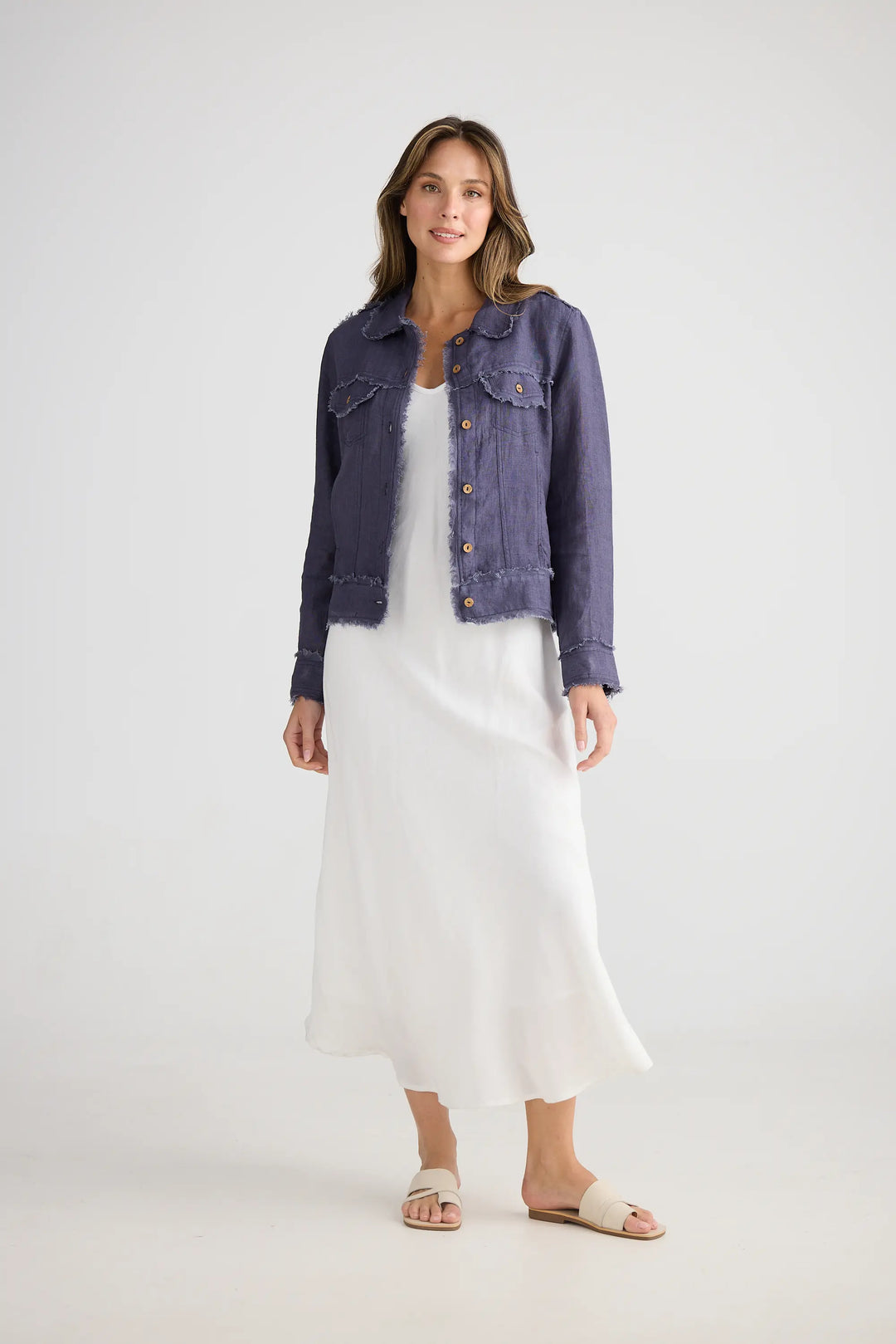 Monza Jacket - Indigo Ash