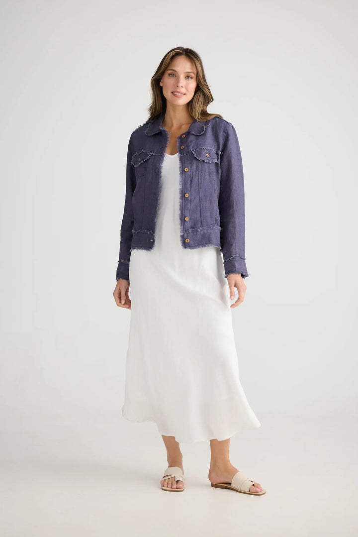 Monza Jacket - Indigo Ash