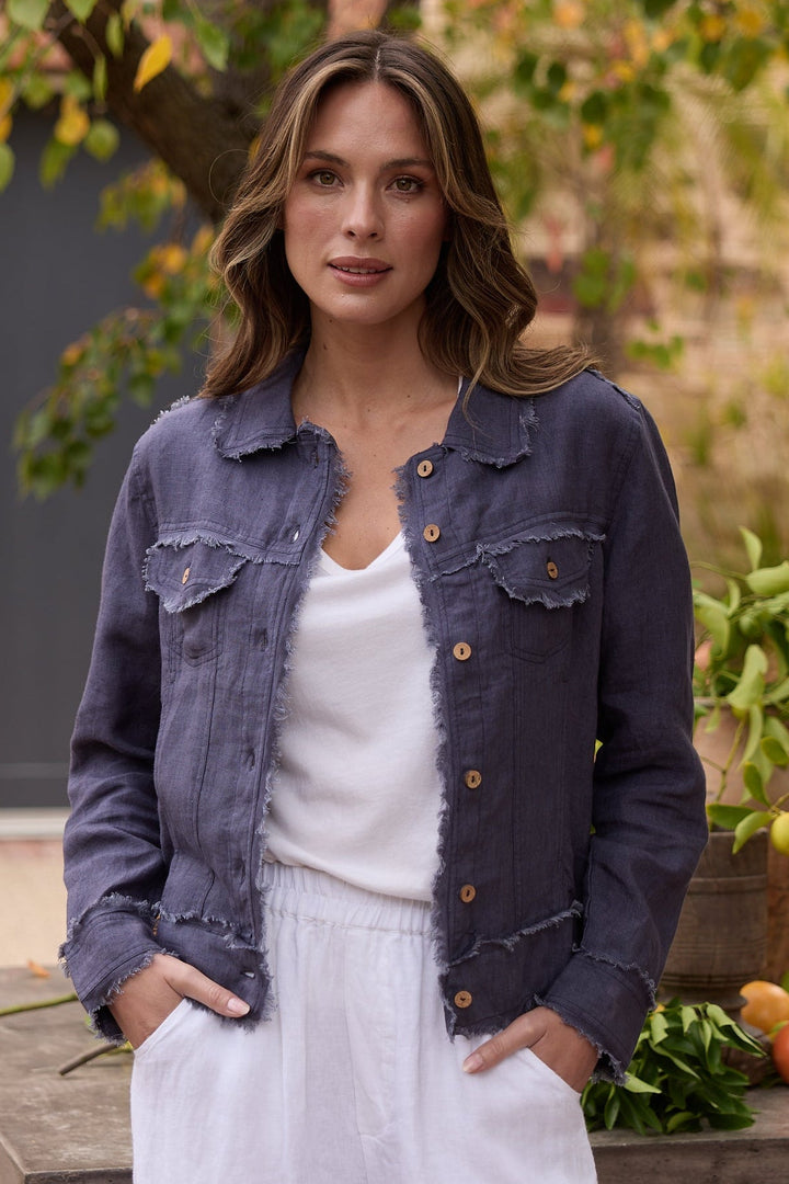 The Shanty Corporation Monza Jacket Indigo Ash