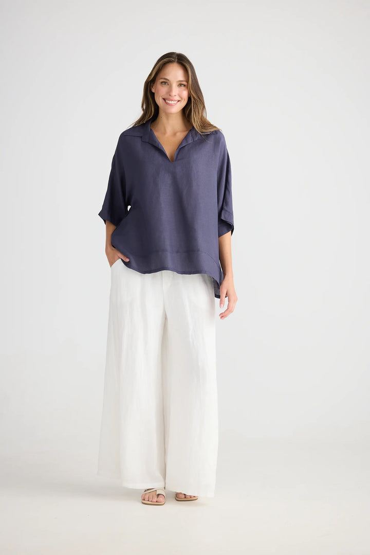 Wander Top - Indigo Ash