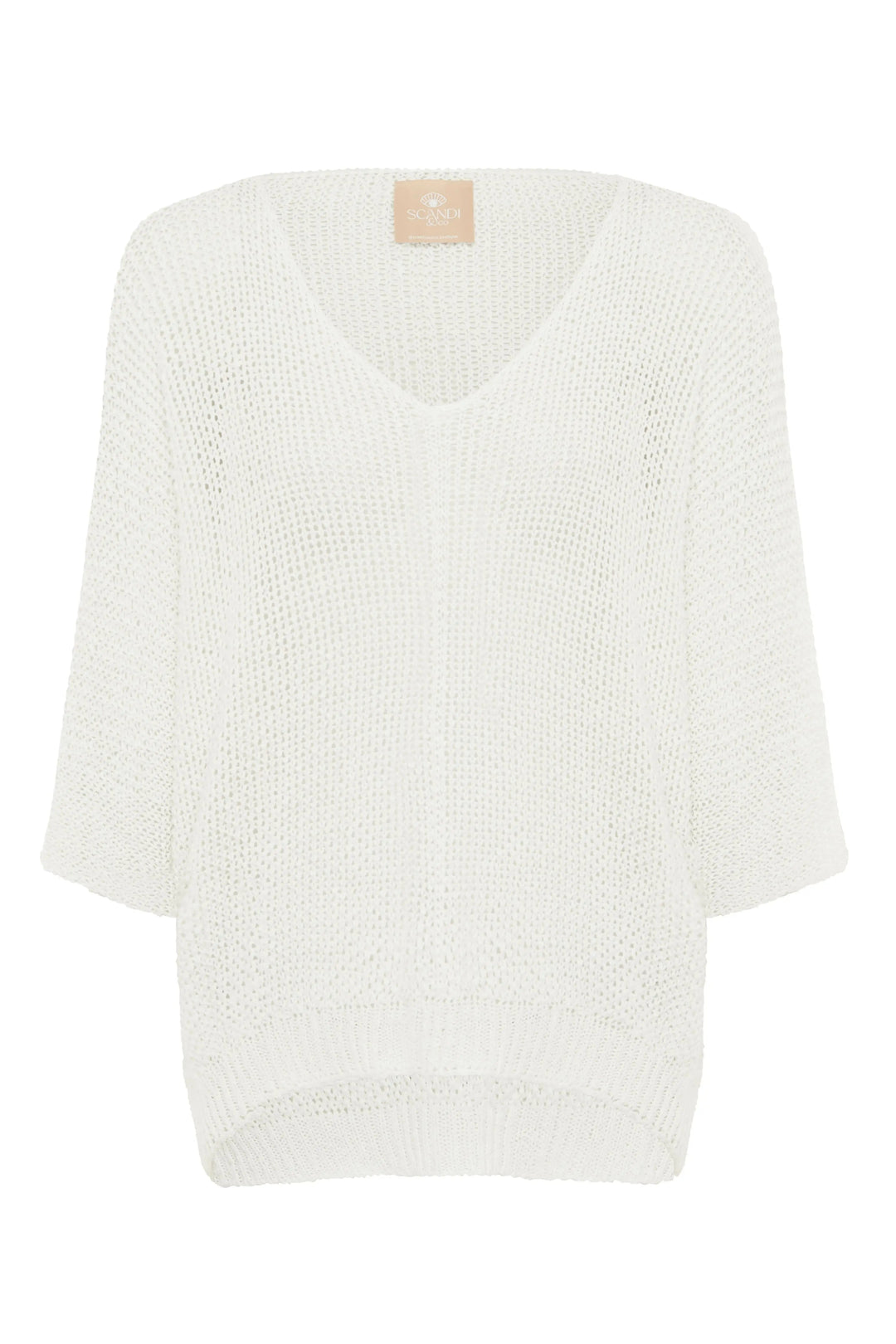 Scandi & Co Alice Knit White