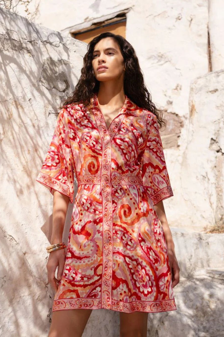 Serena Print Mini Dress