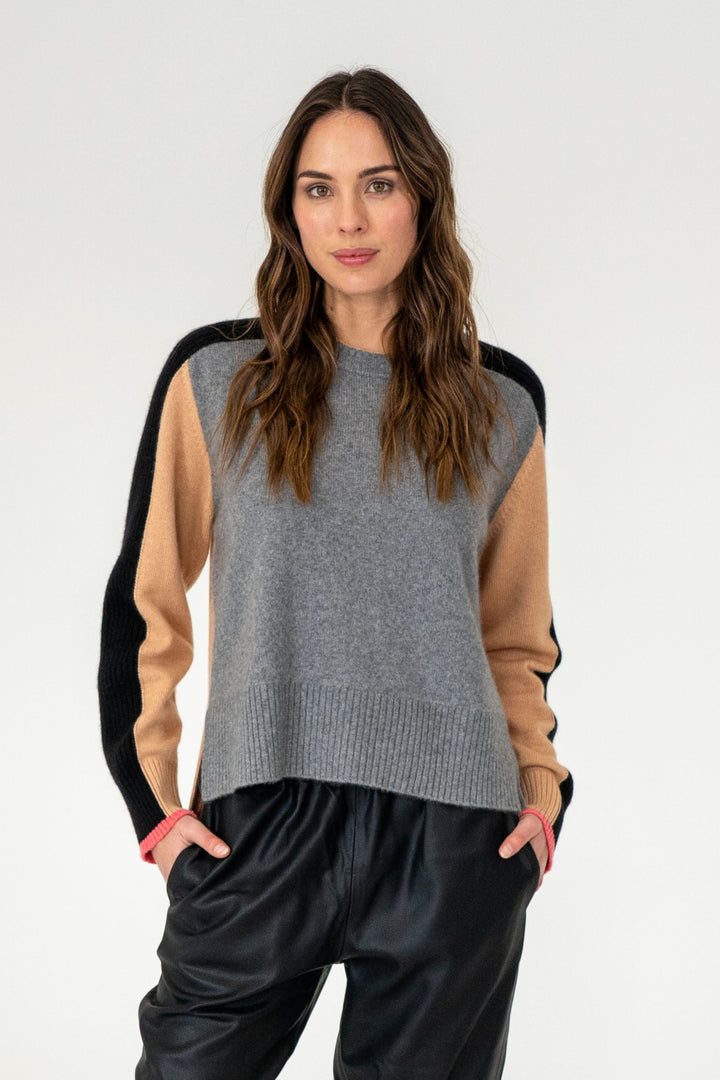 Sevilla Knit - Charcoal Multi
