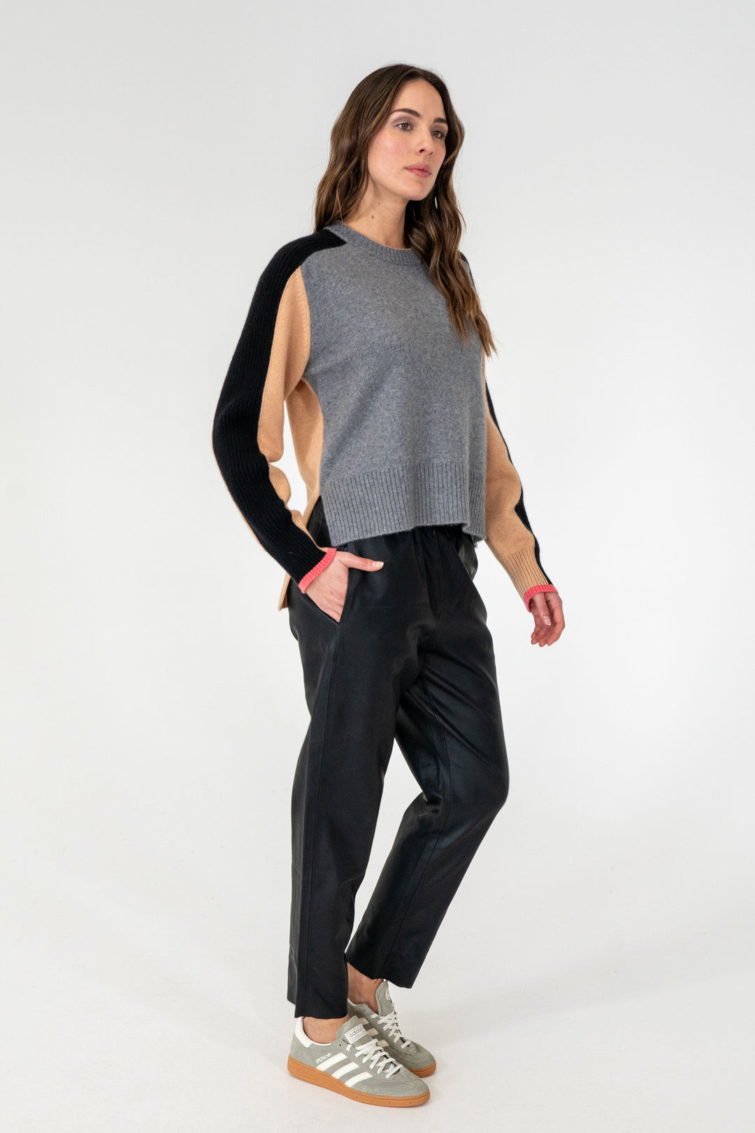 Sevilla Knit - Charcoal Multi