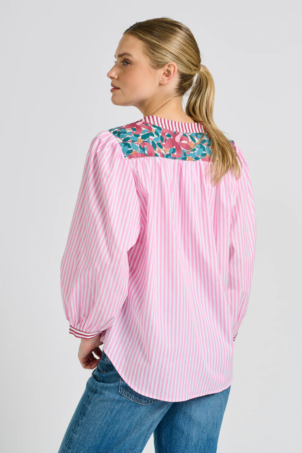 The Mary Shirt - Pink Combo