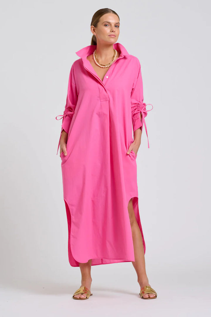 Shirty The Millie Dress Hot Pink