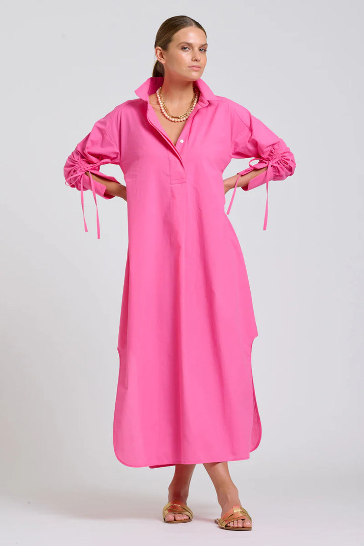 Shirty The Millie Dress Hot Pink