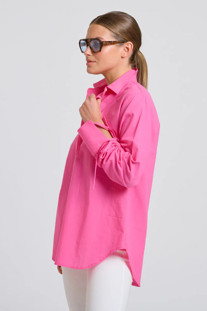 The Millie Shirt - Hot Pink