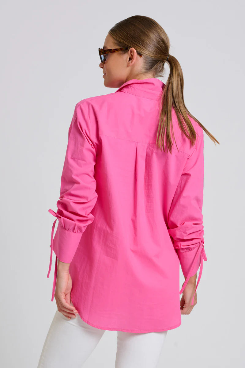 The Millie Shirt - Hot Pink
