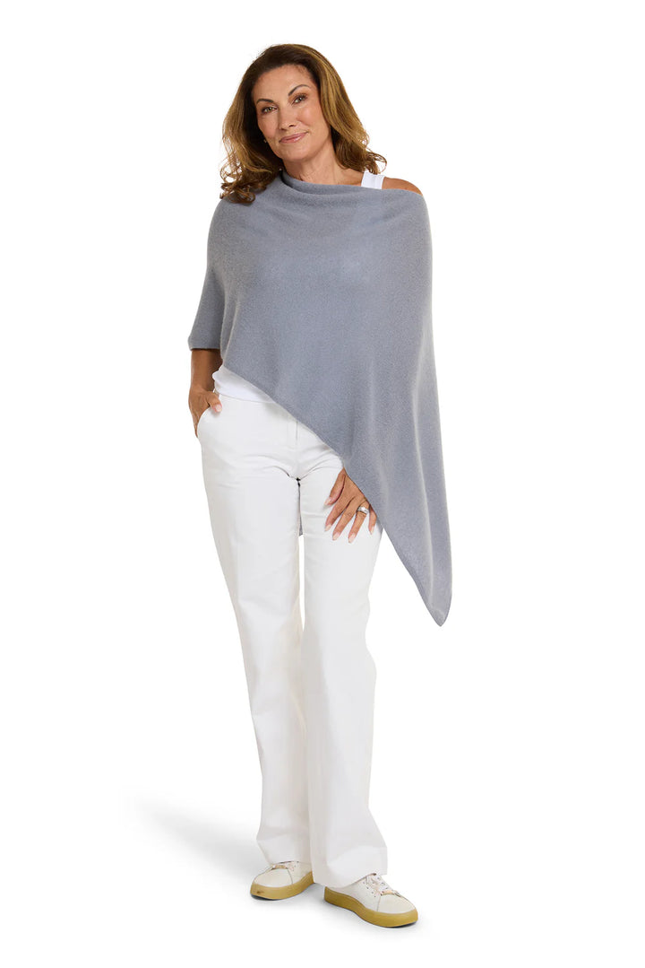 Cashmere Topper - Sterling