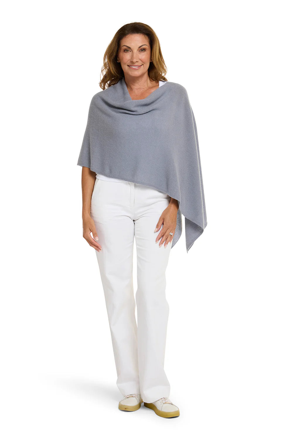 Cashmere Topper - Sterling