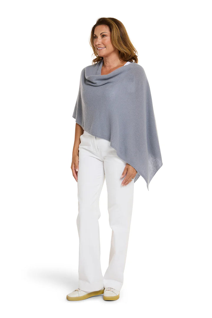 Cashmere Topper - Sterling