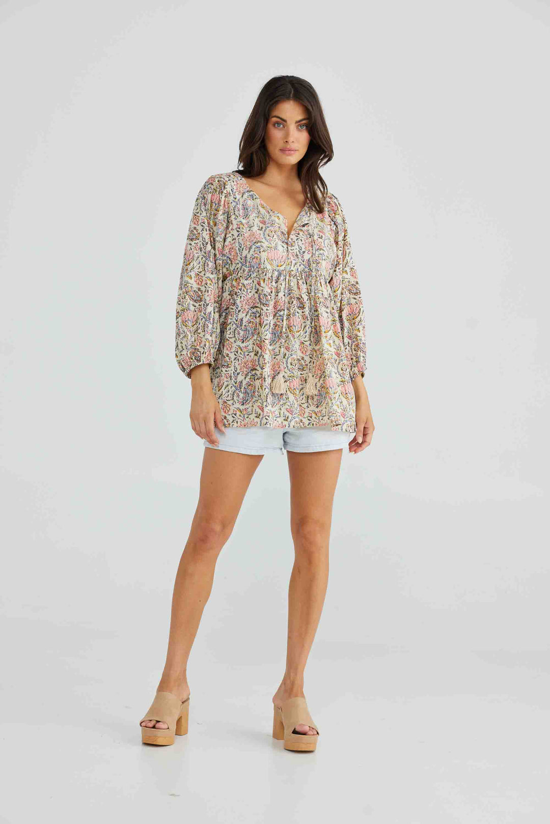 Dreamcatcher Top - Vintage Lotus