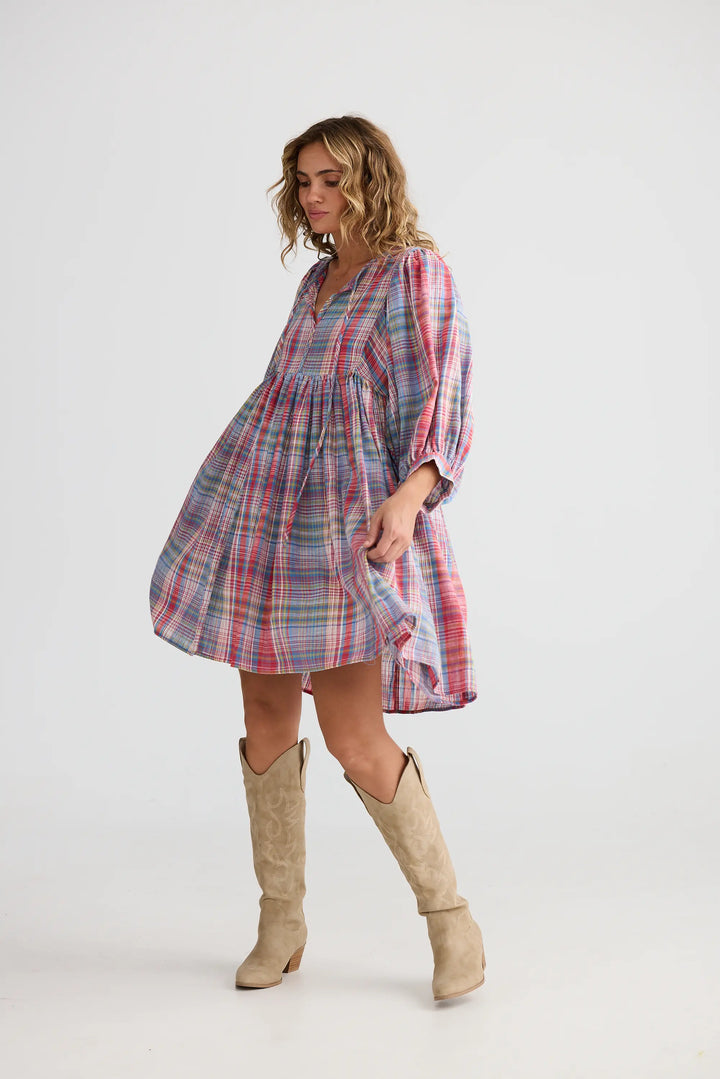 Winnie Mini Dress - Picnic Check