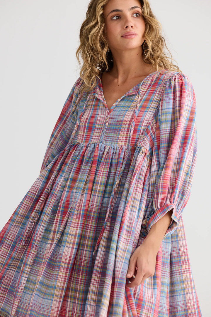 Winnie Mini Dress - Picnic Check