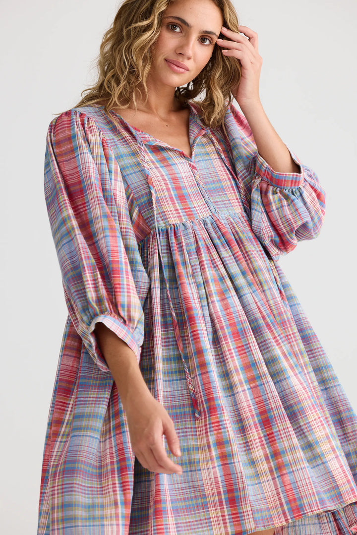 Winnie Mini Dress - Picnic Check