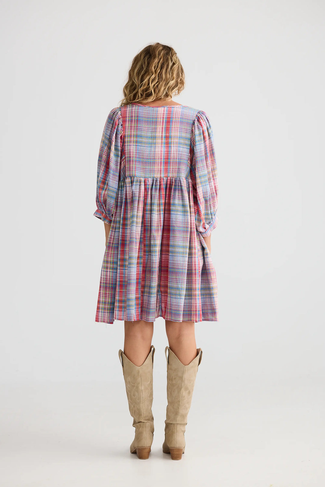Winnie Mini Dress - Picnic Check