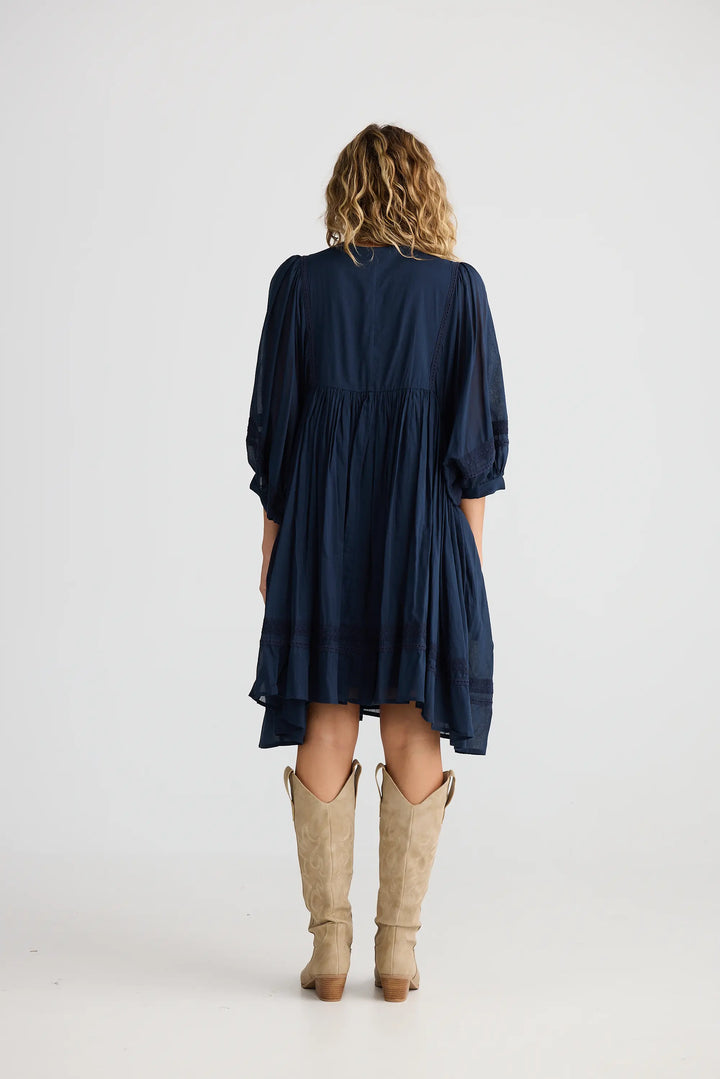 Solstice Dress - Navy
