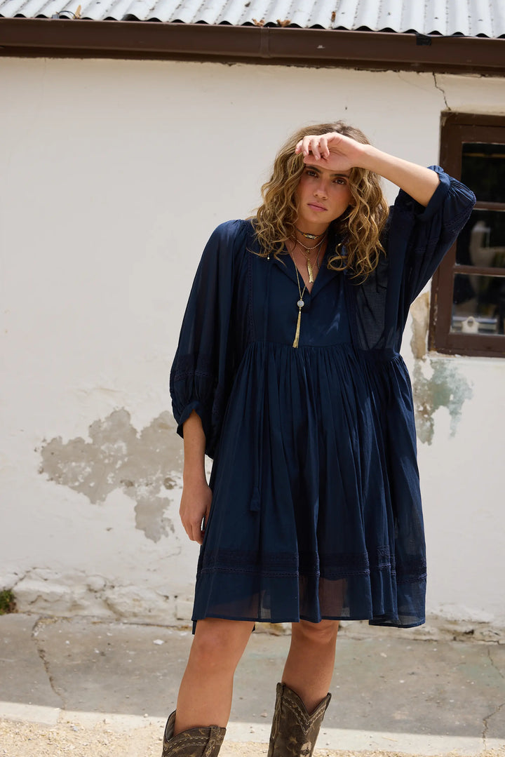 Solstice Dress - Navy