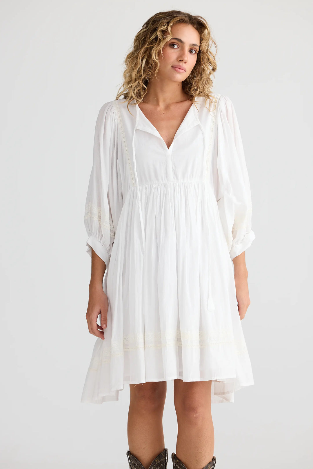 Solstice Dress - White