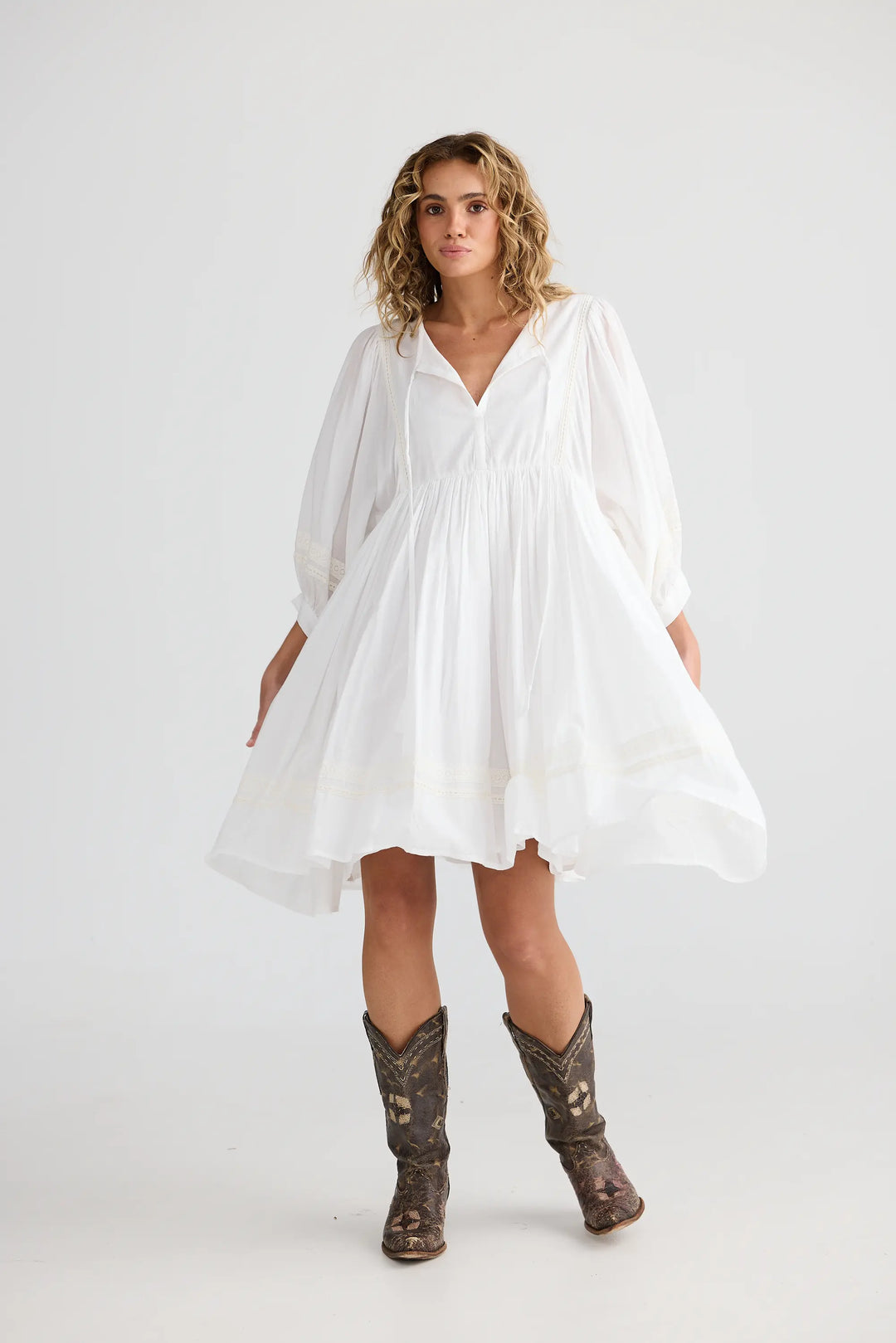 Solstice Dress - White