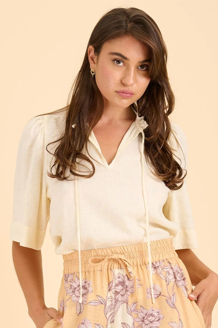 Tulip Blouse - Panna