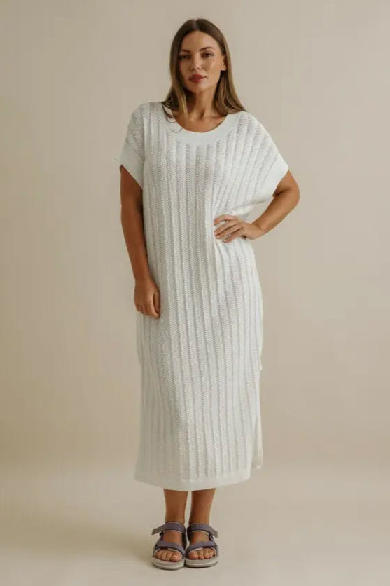 Talamaya Coda Pointelle Dress