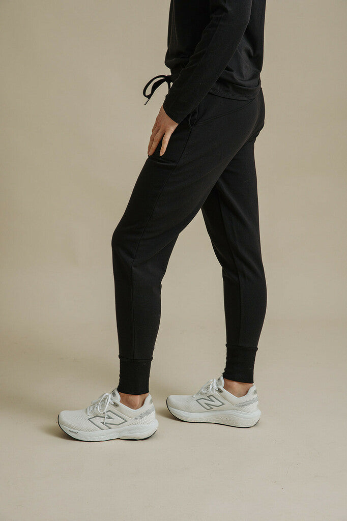 Heavenly Fleece Jogger - Meteorite