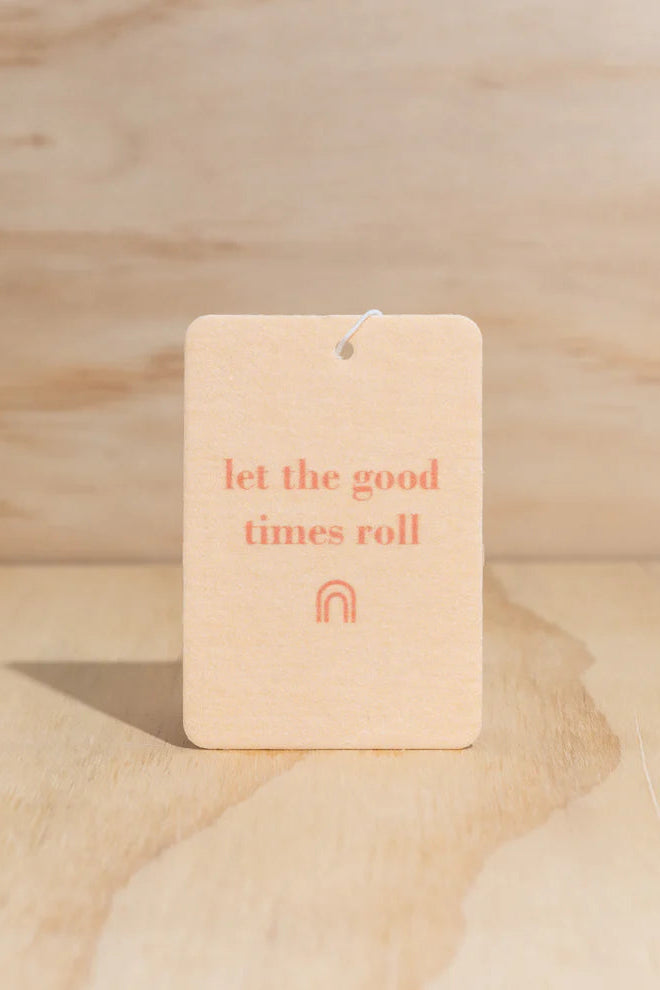 The Commonfolk Air Freshener Let the Good Times Roll