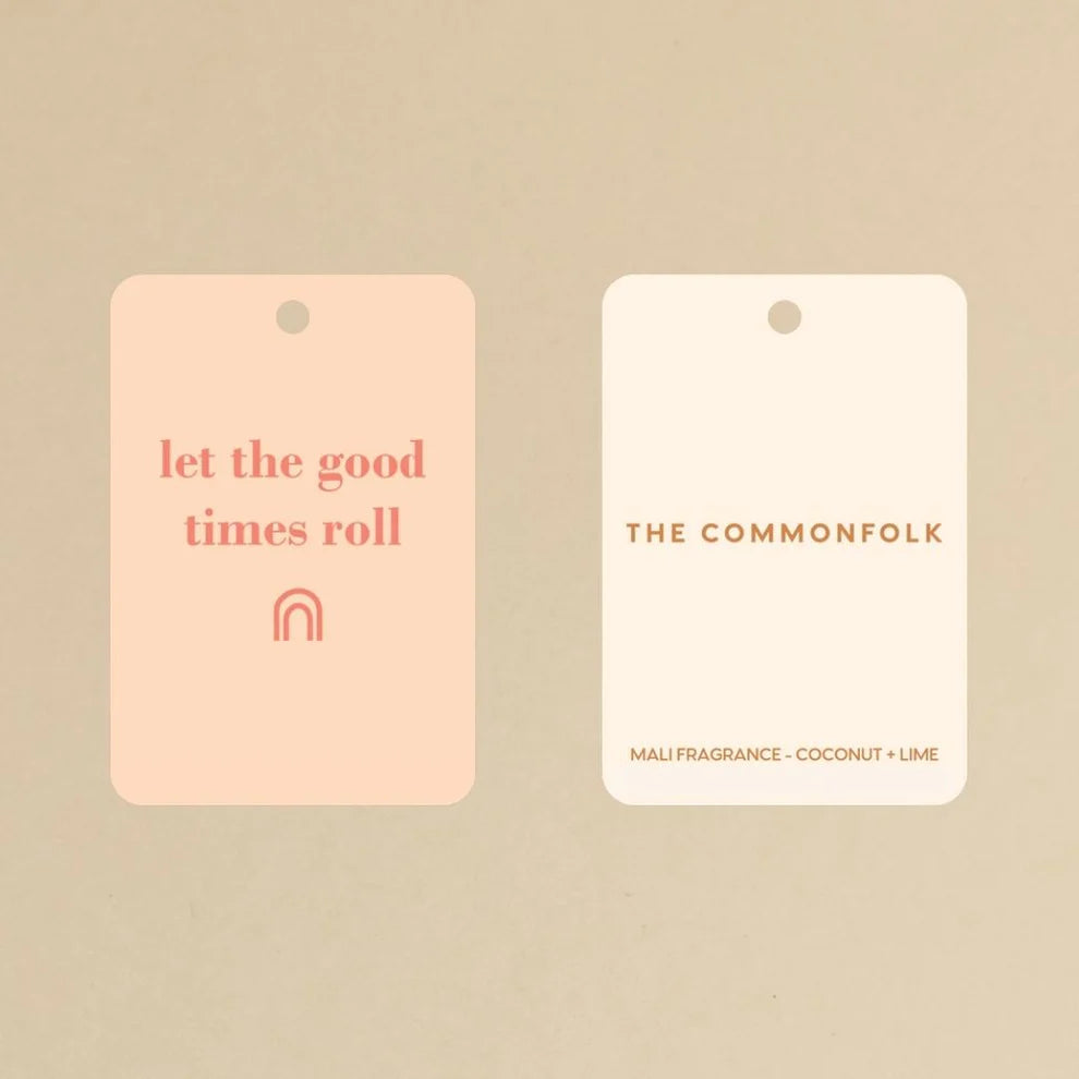The Commonfolk Air Freshener Let the Good Times Roll