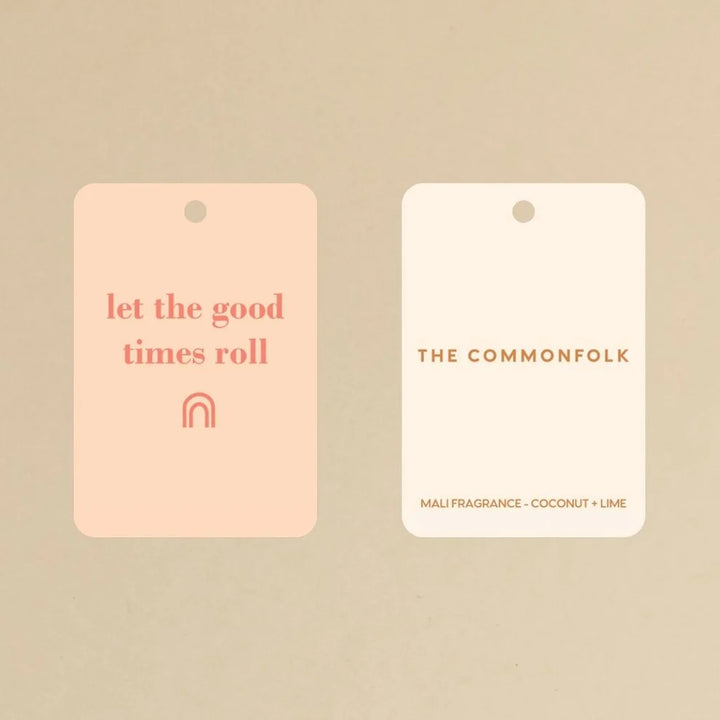 The Commonfolk Air Freshener Let the Good Times Roll